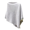 graduated grey poncho
