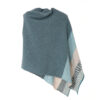 stripe caspian poncho