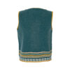 Petrol ripple textured vest
