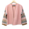 Popsicle pink cardigan jacket