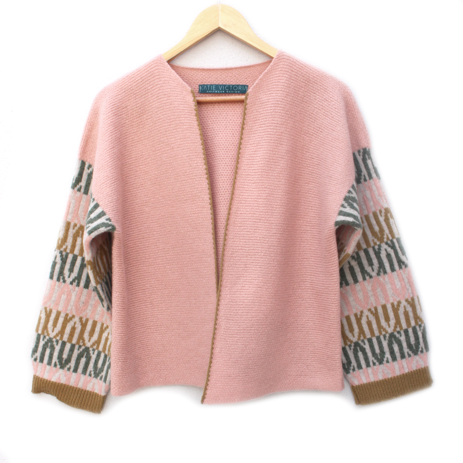 Popsicle pink cardigan jacket