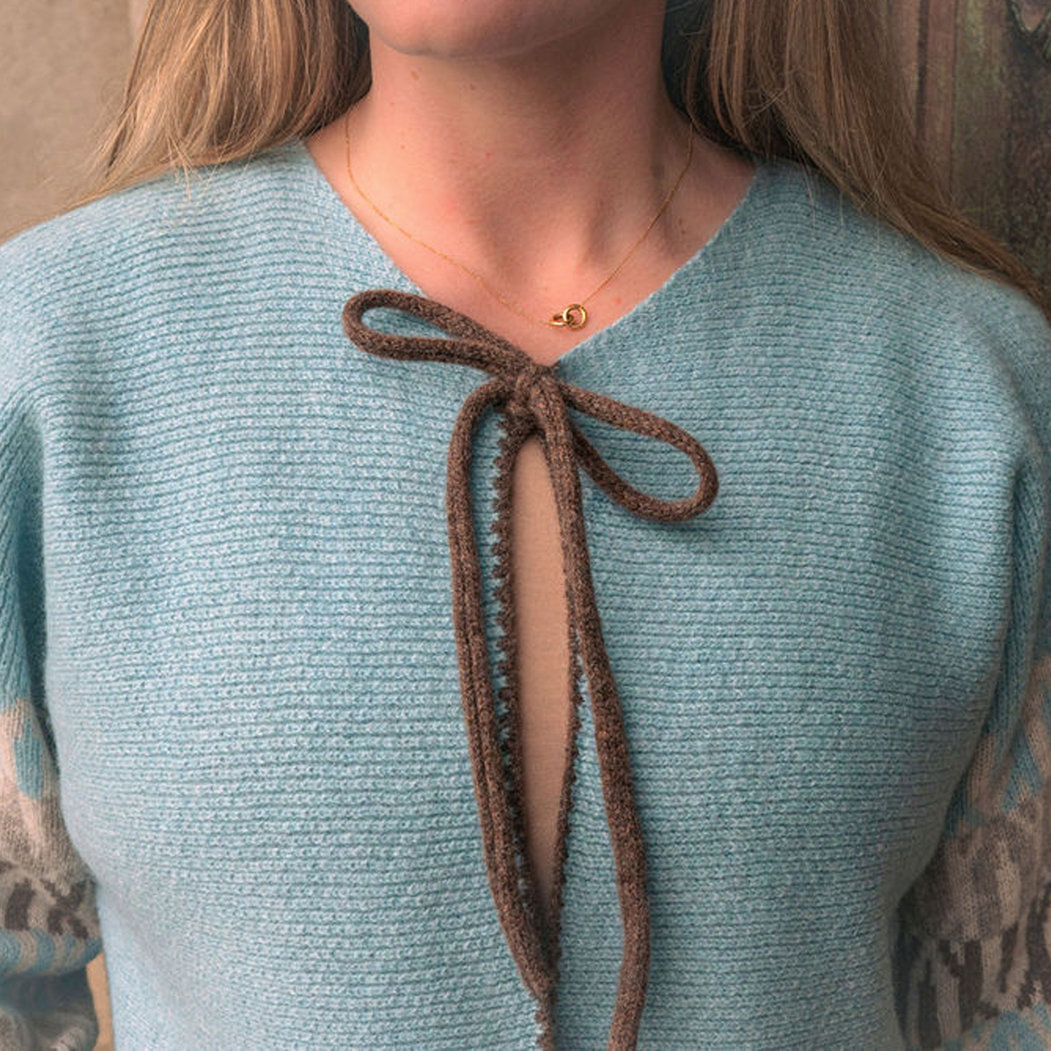 Blueseal bow tie cardigan - Image 3